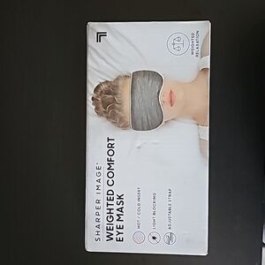 Sharper Image Weighted Comfort Eye mask Hot/Cold